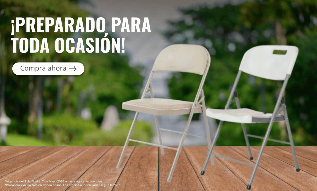 Banner Home Mesas y Sillas