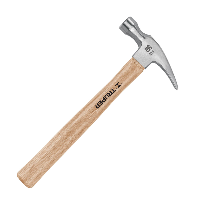 16754 MARTILLO D/UÑA RECTA PULIDO 16 OZ MAR-16 TRUPER