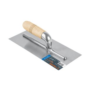 15400 LLANA CANTO RECTO 11" X 5"  10 REMACHES C/ MANGO DE MADERA TRUPER