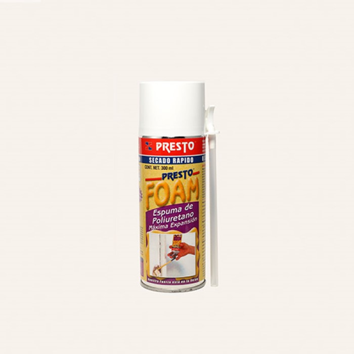ESPUMA FOAM P.U 300 ML 1030 PRESTO