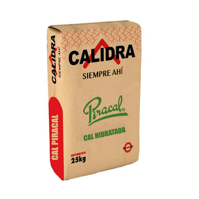 CAL HIDRATADA CALIDRA ( PIRACAL ) BTO 25KGS