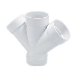 YEE PVC SANITARIA DOBLE 4X2  P/CEM.