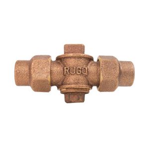 VALVULA DE BANQUETA 1/2" FIG.91-L RUGO"