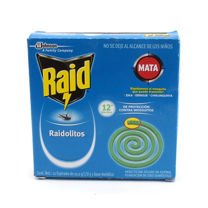 INSECTICIDA RAID RAIDOLITOS | Blanquita
