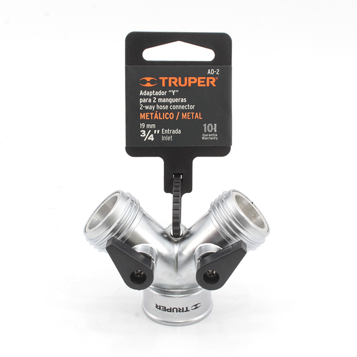 10372 CONECTOR "Y" 3/4" TRUPER