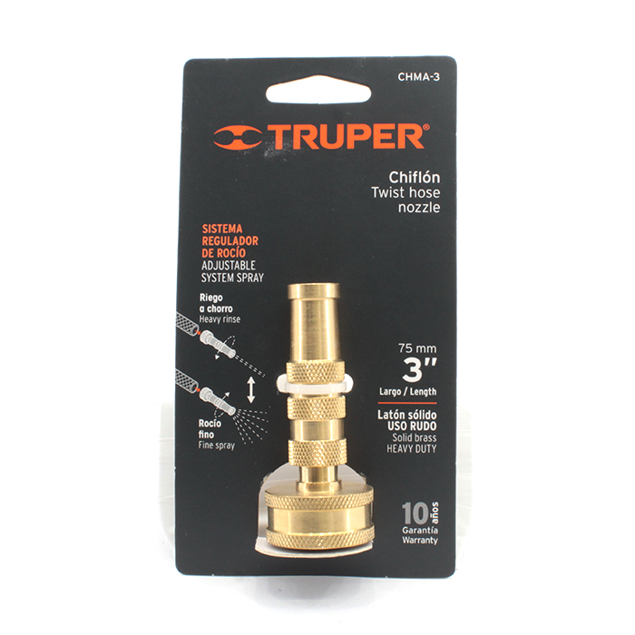 13130 CHIFLON 3" LATON TRUPER
