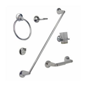 JGO.ACC. P/BAÑO CROMO JE91C RUGO
