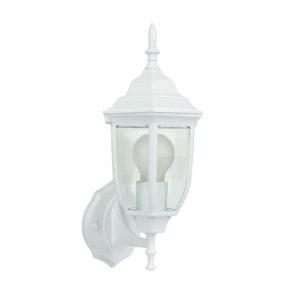 FTL-6002/B FAROL PARED CLASICO BLANCO E26 TECNOLITE