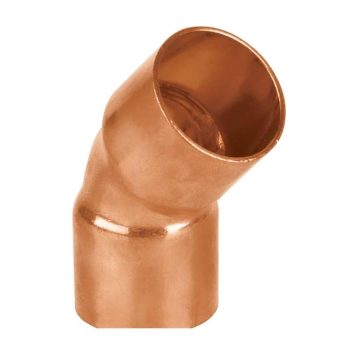 CODO DE COBRE 11/2 X 45