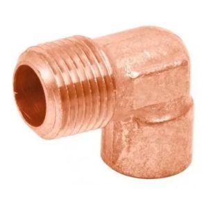 49649 CODO MACHO DE COBRE 1"