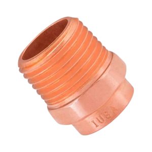 ADAPTER MACHO DE COBRE 1 1/2"