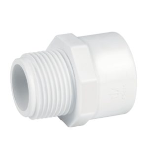 45545 ADAPTER MACHO PVC H.C.40 1 1/4