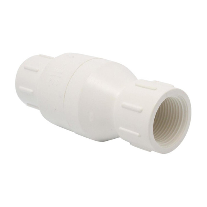C40VCR25 - VALVULA CHECK PVC ROSCADA 1"