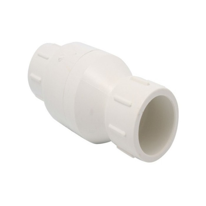 C40VC25 - VALVULA CHECK PVC CEMENTAR 1"