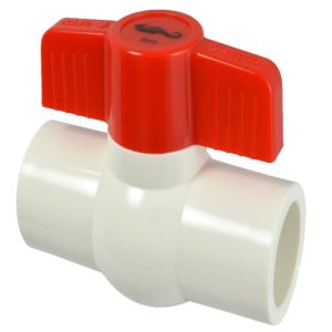 VALVULA ESF.PVC CEM.C.40 IMP 1 A1231/100-PS 49158