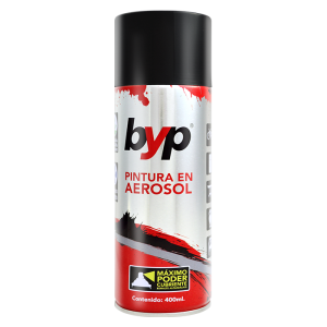 PINTURA SPRAY NEGRO MATE ANM BYP