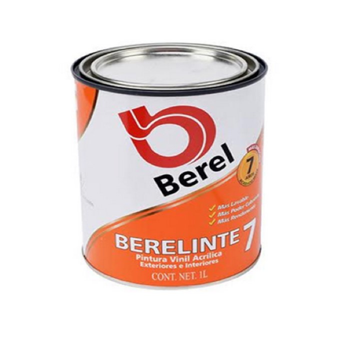 PINTURA BERELINTE VINIL # 837 CAFÉ LITRO