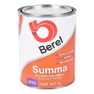 PINTURA SUMMA # 620 ESMALTE BERMELLON LITRO