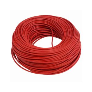 SLX665 - CABLE VIAKON THWN C.10 ROJO CAJA (100MTS)