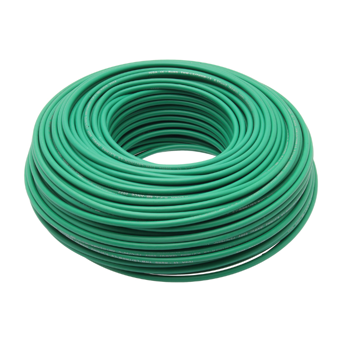 399353 - CABLE C.8 VERDE THHW-LS CAJA 100 MTS IUSA