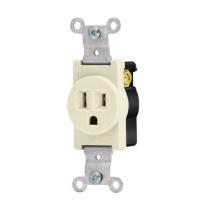 46109 *CONTACTO SENCILLO MARFIL 110 V. VOLTECH  COSE-S