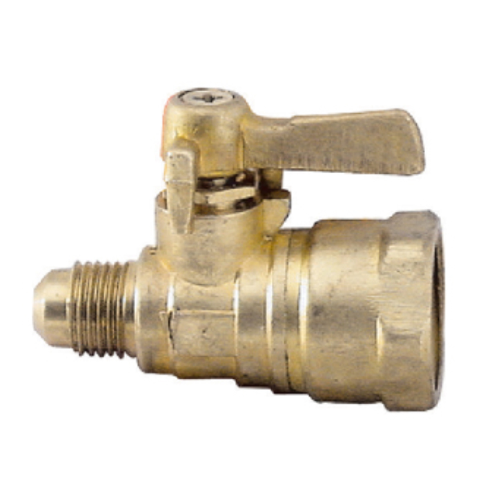 VALVULA P/GAS 5/16 X 1/2 4N RUGO