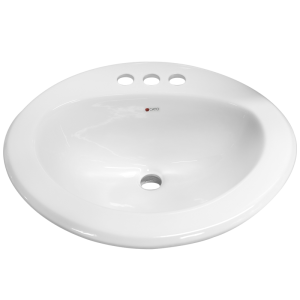 LAVABO OVALADO CATO BLANCO 4