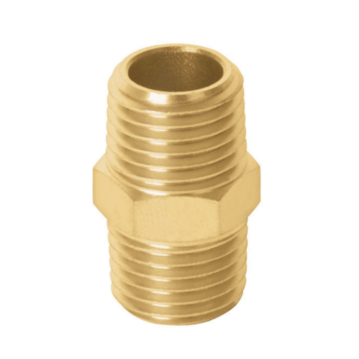 19024 NIPLE LATON CUERDA 1/4 NPT TRUPER