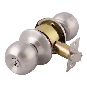 CERRADURA DEXTER 6805 CILINDRICA ACERO INOX. LL-BOTON (6)
