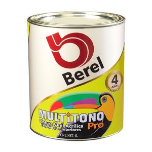 PINTURA MULTITONO PRO BLANCO 4723-5 GAL VINIL-ACRÍLICA