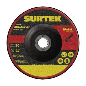 123326 - DISCO P/ CORTE D/ METAL 7" x 1/8" SURTEK