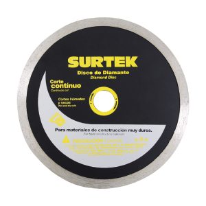 123466 - DISCO D/ DIAMANTE 7" X 1.5 mm RIN CONTINUO SURTEK