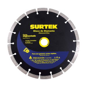 123465 - DISCO D/ DIAMANTE 7" X 2 mm RIN SEGMENTADO SURTEK