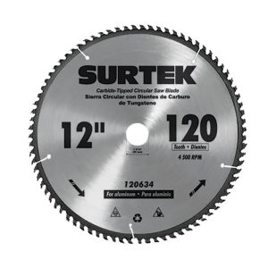 120622 - DISCO P/ MADERA 10" 60 DIENTES SURTEK