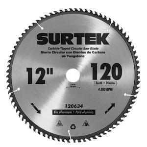 120625 - DISCO P/ ALUMINIO 10" 80 DIENTES SURTEK