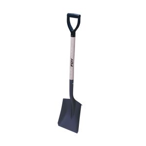 PCYPG - PALA CUADRADA C/ MANGO DE MADERA C/ PUÑO "Y" DE PLASTICO FOY