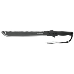 13098 MACHETE DOBLE FILO, 18" CON FUNDA TRUPER