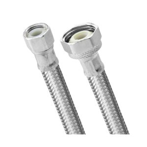 MANGUERA LAV / FREG 3/8" X 1/2" X 55CM ACERO INOX.3522 FAMA
