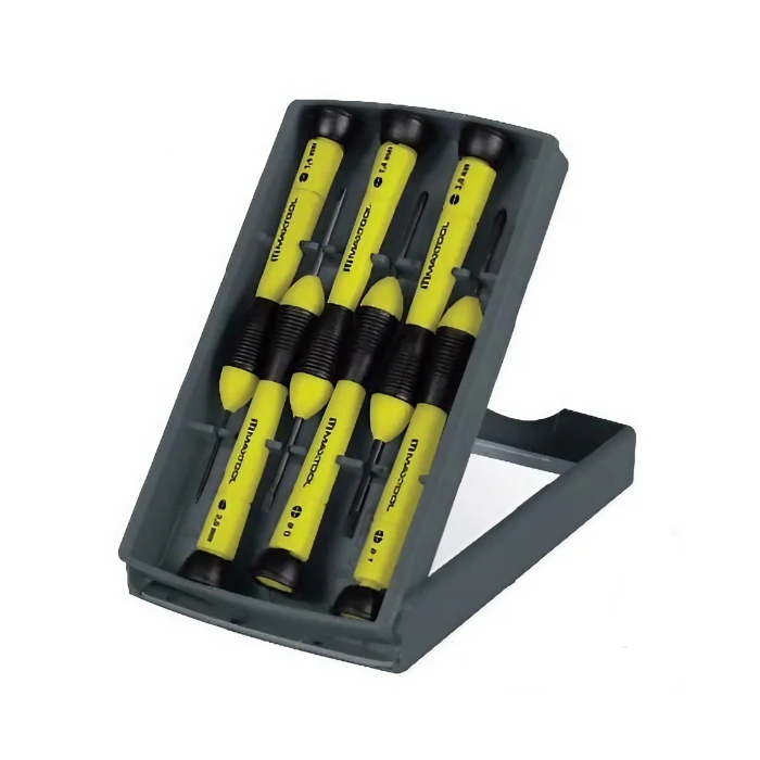 307501 - JUEGO DE DESARMADORES DE PRECISION COMFORT 6 PZ MAXTOOL