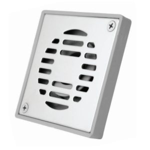 COLADERA CUADRADA PLASTICA C/ REJILLA ACERO INOXIDABLE PC-162 COFLEX