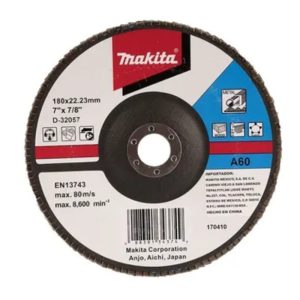 D32057 MULTIDISCO FLAP OXIDO DE ALUMINIO G60 7" ROJO MADERA METAL