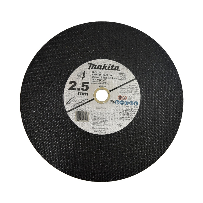B57118-25 - DISCO DOBLE MALLA P/CORTE DE VARILLA 14" MAKITA