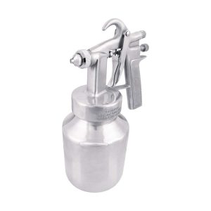 117601 - PISTOLA DE BAJA PRESION CON VASO DE 1 LT  LINEA CLASICA AKSI