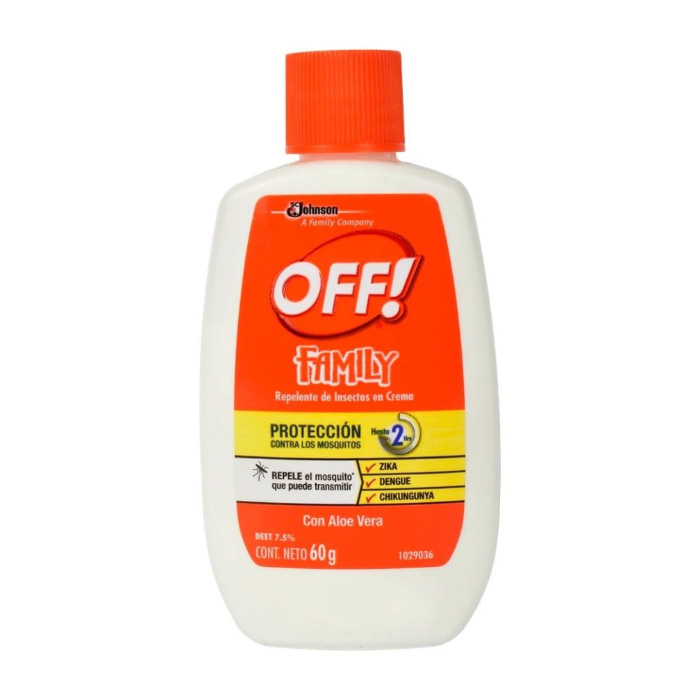 REPELENTE DE INSECTOS FAMILY CREMA OFF 60G