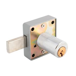 CERRADURA PARA CAJON CUADRADA 6852 LATON BRILLANTE 36MM