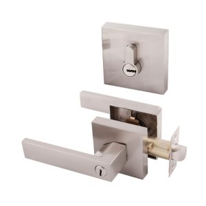 COMBO CERRADURA MANIJA CERROJO TUBULAR 6528 ALTA SEGURIDAD