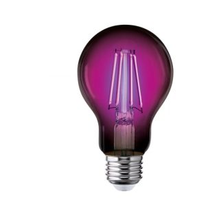 122226 - FOCO LED BULBO FIL. 6W LILA AKSI
