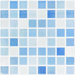 VITROP. RUBIK AZUL 20.1X20.1 CM 1.53 M2 VITROMEX