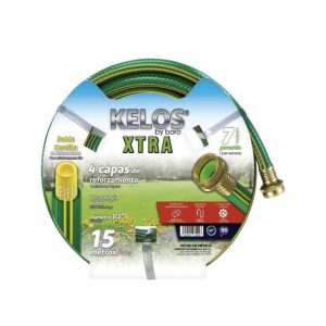 MANGUERA P/JARDIN KELOS XTRA 1/2" 15M