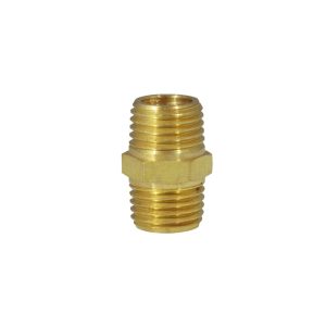 108105 NIPLE MACHO 1/4" NPT LATON